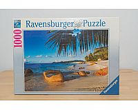 Ravensburger Puzzle 1000 Teile – Meer, Strand - Unter Palmen