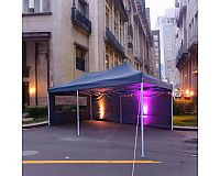3×6m EventPavillon mit Strahlender LED Beleuchtung Jetzt Mieten!