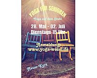 Wesel-Flüren - YOGA für Senioren, Yoga auf dem Stuhl-Neuer Kurs!