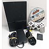 Sony PlayStation 2 Slim Konsole (SCPH-77004) Kabel, Controller Silber + Memory Card PS2 & Sims 2 Castaway CD