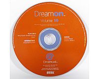 DreamON Volume 10 CD - Sega Dreamcast - Tony Hawk + Movies/Filme - Demo Disc